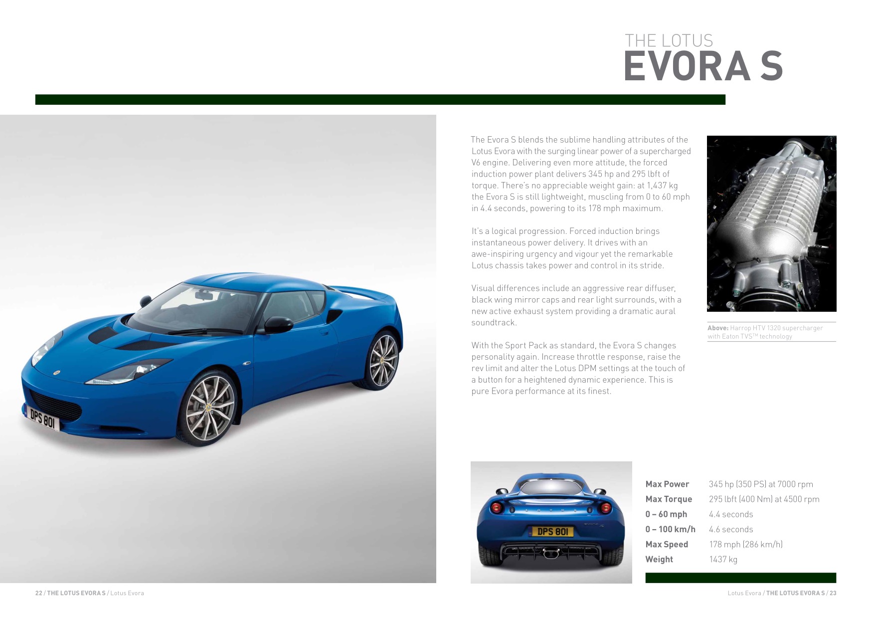 2013 Lotus Evora Brochure Page 17